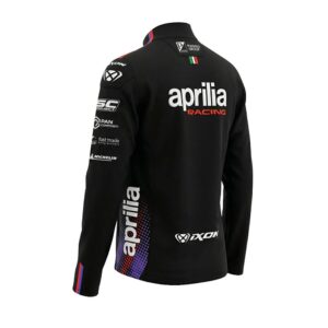CHAQUETA IXON SW1 APRILIA 26 NEGRO/VIOLETA/ROJO FLUO