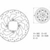 DISCO DE FRENO BREMBO ORO SERIE 68B407H2