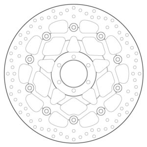 DISCO DE FRENO BREMBO ORO SERIE 78B408B8