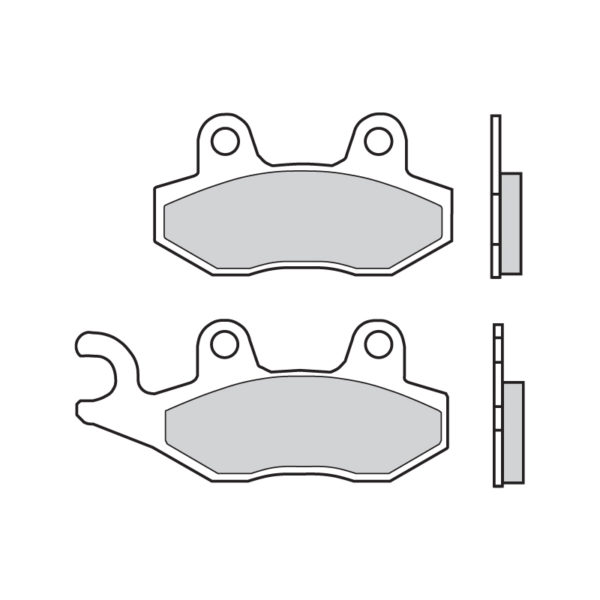 Pastillas de freno sinterizadas Brembo 07076XS