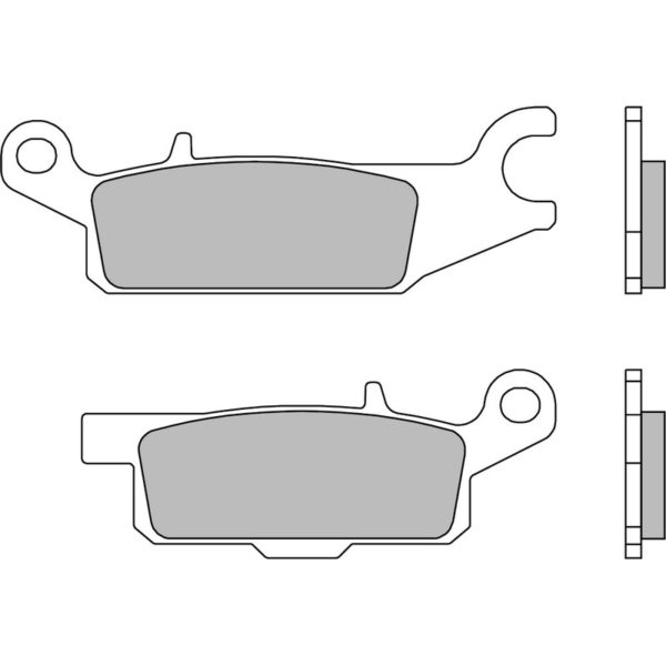 Pastillas de freno sinterizadas de competición Brembo 07YA49SX