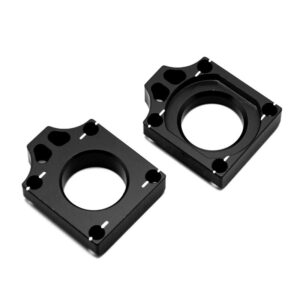 Tensores de eje trasero Kawasaki negro V PARTS