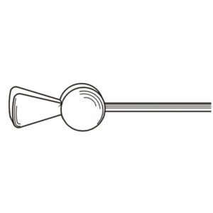 Cable de freno cantilever 1.6 x 400mm V PARTS - Caja de 100 uds