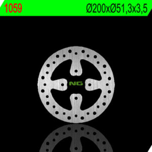 Disco de freno NG BRAKES ondulado fijo 1059X