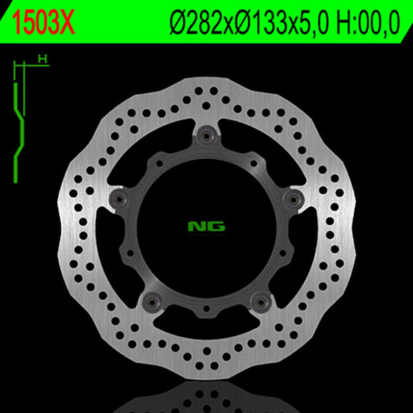 NG BRAKES Petal Semi-Floating - 1503X.