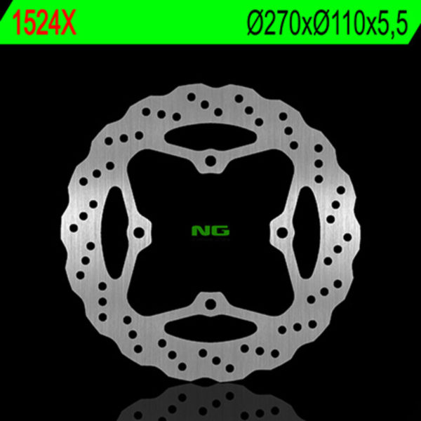 NG BRAKES Petal Fix Brake Disc - 1524X.