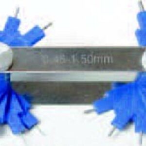 Galga para chiclés carburador 20 láminas paso desde 0´45 a 1´5mm BUZZETTI