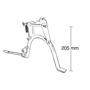 Caballete central completo BUZZETTI