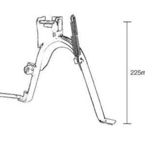 Caballete central completo BUZZETTI
