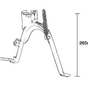 Caballete central completo BUZZETTI