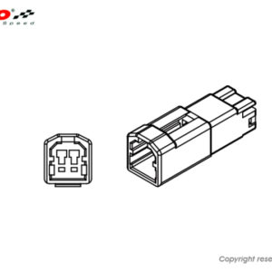 Cable adaptador plug & play para intermitentes Ducati - BO021061