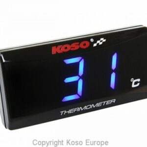 Reloj de temperatura digital KOSO Super Slim azul BA024B10 - BA024B10