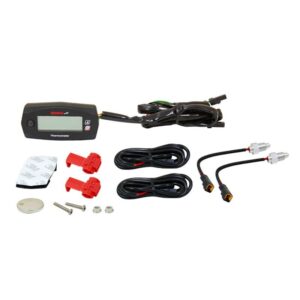 Reloj de temperatura KOSO Mini 4 Race Blanc/Negro(Bateria independiente) BA033020 - BA033020