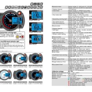 Cuenta Rpm universal KOSO RX2NR BA015 - BA015010