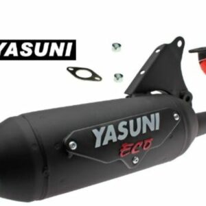 Escape tipo original Yasuni Minarelli Horizontal AC/LC 2T Aerox / Jog / SR TUB010