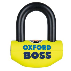 Candado de disco universal Boss Oxford OF39 - Certificado Sold Secure Gold / FG SBSC