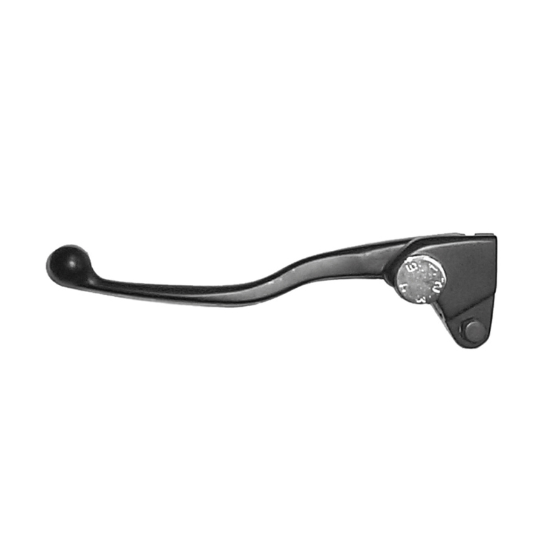 Maneta izquierda V PARTS con regulador - Negra JY-1785-TB
