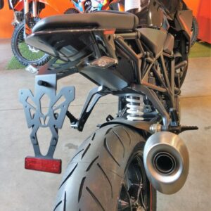 Portamatrículas KTM 1290 SUPER DUKE R negro V PARTS