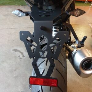 Portamatrículas KTM 1290 SUPER DUKE R negro V PARTS