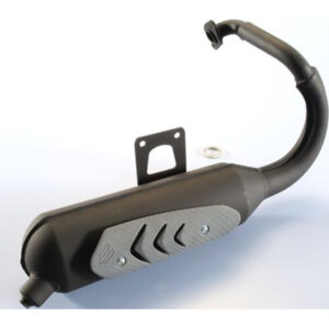 Escape Polini acero negro original homologado Trekker 200.0316