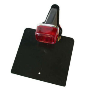 Piloto + soporte de matricula negro universal V PARTS