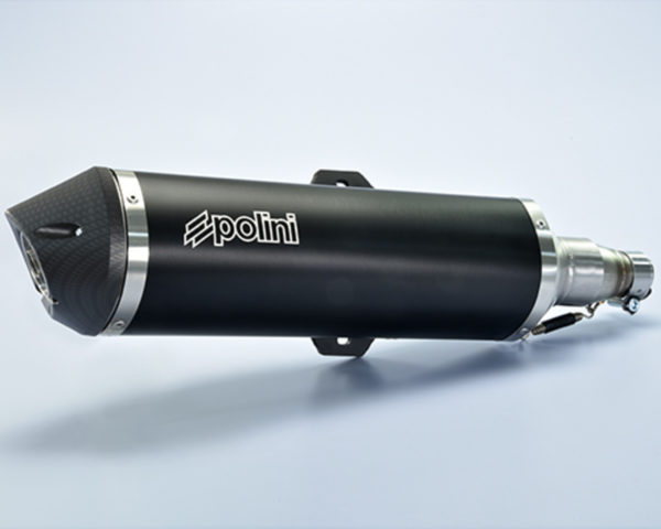 POLINI Muffler - Black Aluminium Piaggio