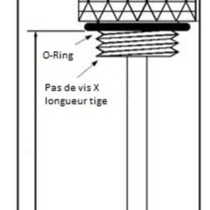 Reloj de temperatura V PARTS Ø 30x1,5x25