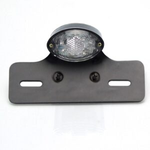 Piloto + soporte de matricula negro universal V PARTS