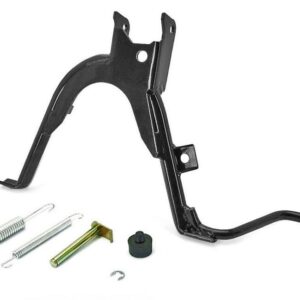 Caballete central V PARTS negro