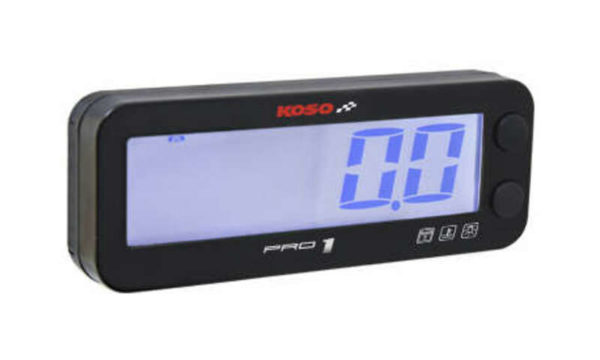 KOSO Pro-1 Rev-Counter LCD Multifunction Black