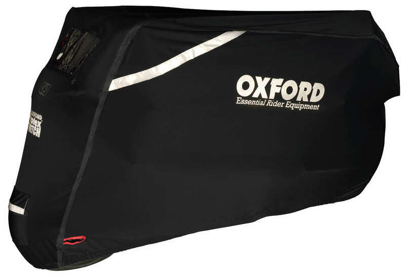 Funda de moto para exterior OXFORD Protex Stretch - Moto / Scooter - Negro - M