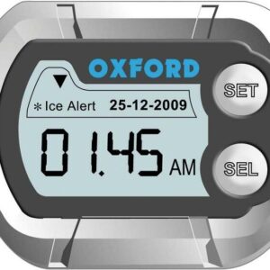 Micro reloj con indicador de temperatura y riesgo de hielo. Oxford OX562
