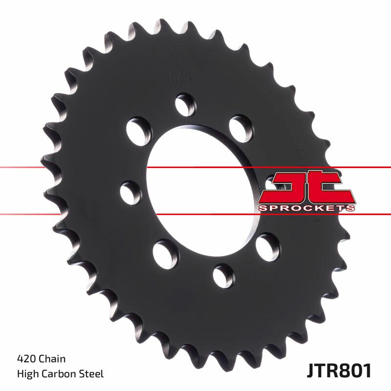 Corona de acero JT 801 30 dientes