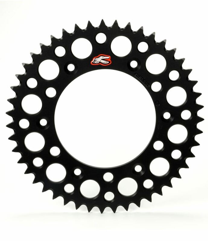 Corona RENTHAL aluminio ultraligera autolimpiable 112U - Paso 520