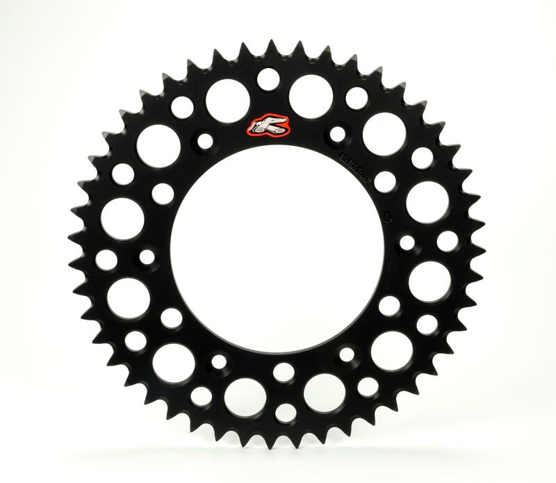 Corona RENTHAL aluminio ultraligera autolimpiable 154U - Paso 520