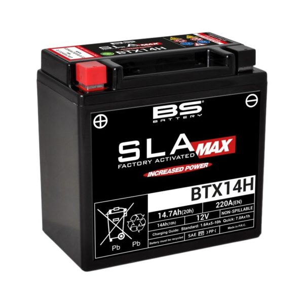 Batería BS BATTERY SLA MAX BTX14H (FA)