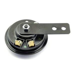 Claxon universal ciclomotor 12V 1.5A corriente continua V PARTS Ø72mm