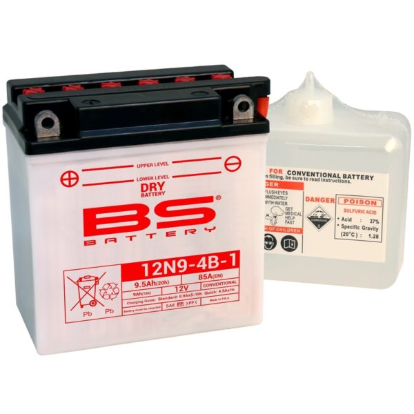 Batería BS BATTERY 12N9-4B-1