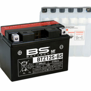 Batería BS BATTERY sin mantenimiento con pack de ácido BTZ12S-BS