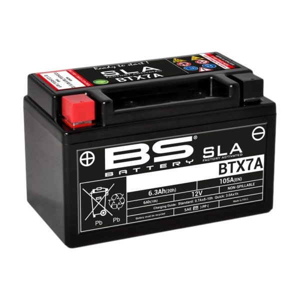 Batería BS BATTERY SLA BTX7A (FA)