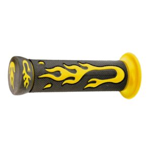 Par puños goma negro / amarillo LLama V PARTS