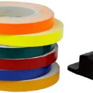 Adhesivo para llantas V PARTS 6m x 7mm rojo