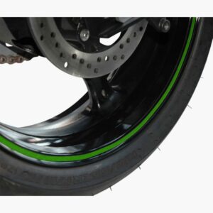 Adhesivo para llantas V PARTS 6m x 7mm verde reflectante