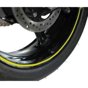 Adhesivo para llantas V PARTS 6m x 7mm amarillo reflectante