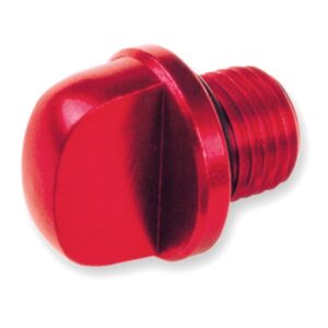 Tapon de llenado de aceite scooter V PARTS aluminio - Naranja