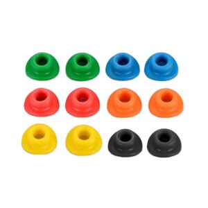 Par de gomas para valvula de rueda V PARTS rojo