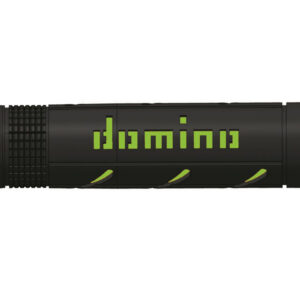 Puños racing DOMINO super soft 126mm negro/verde A25041C4440