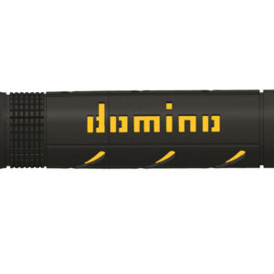 Puños racing DOMINO super soft 126mm negro/amarillo A25041C4740