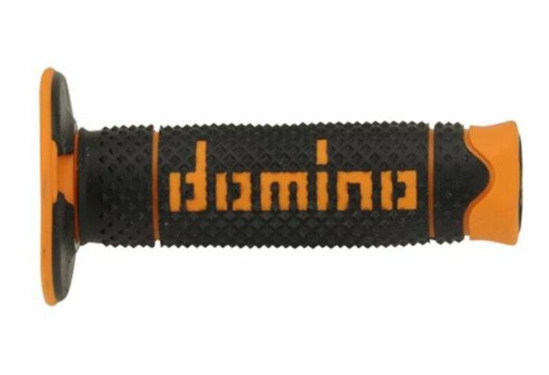 Puños off road DOMINO DSH negro/naranja A26041C4540