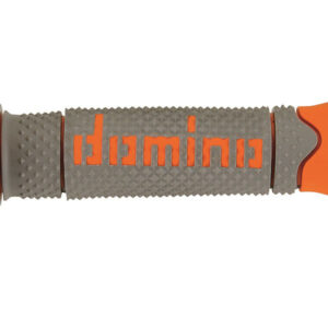Puños off road DOMINO DSH gris/naranja A26041C4552